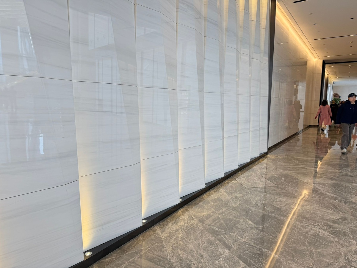 Andaz Hotel Shanghai I Bianco Dolomiti - Plato Marble