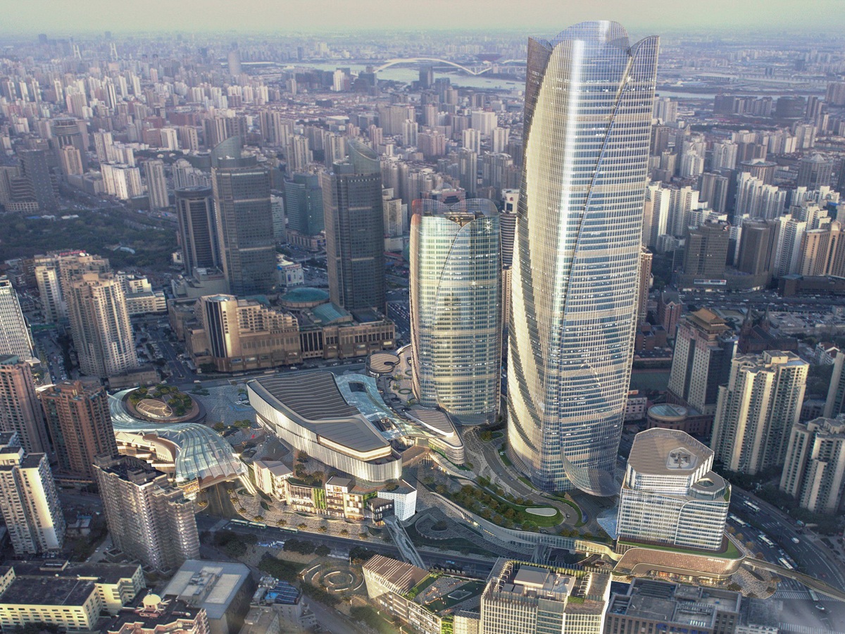 ITC Shanghai (International Trade Center) Bianco Dolomiti - Plato Marble
